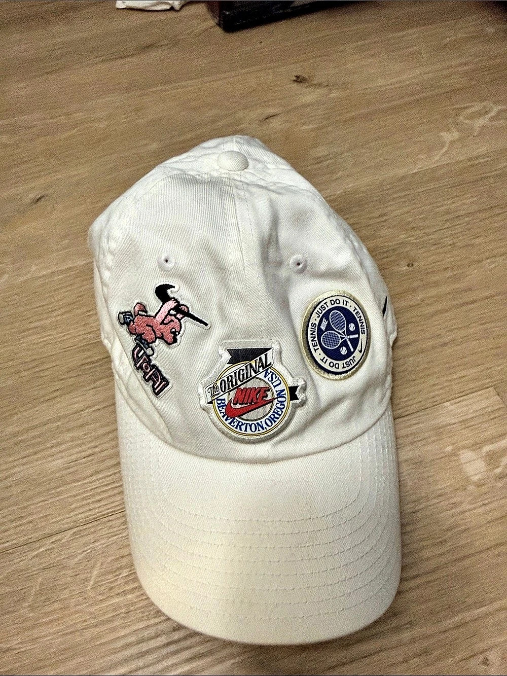 Nike By You Korea All-Over Logo Club Cap White Small/Medium